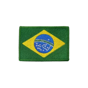 Bandeira Do Brasil Bordada