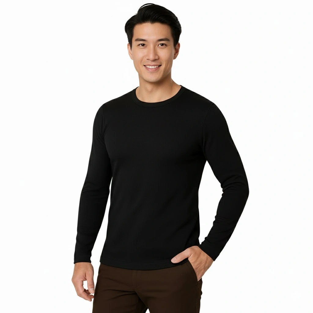 Camiseta 2ª Pele Preta Unissex - Imagem 4