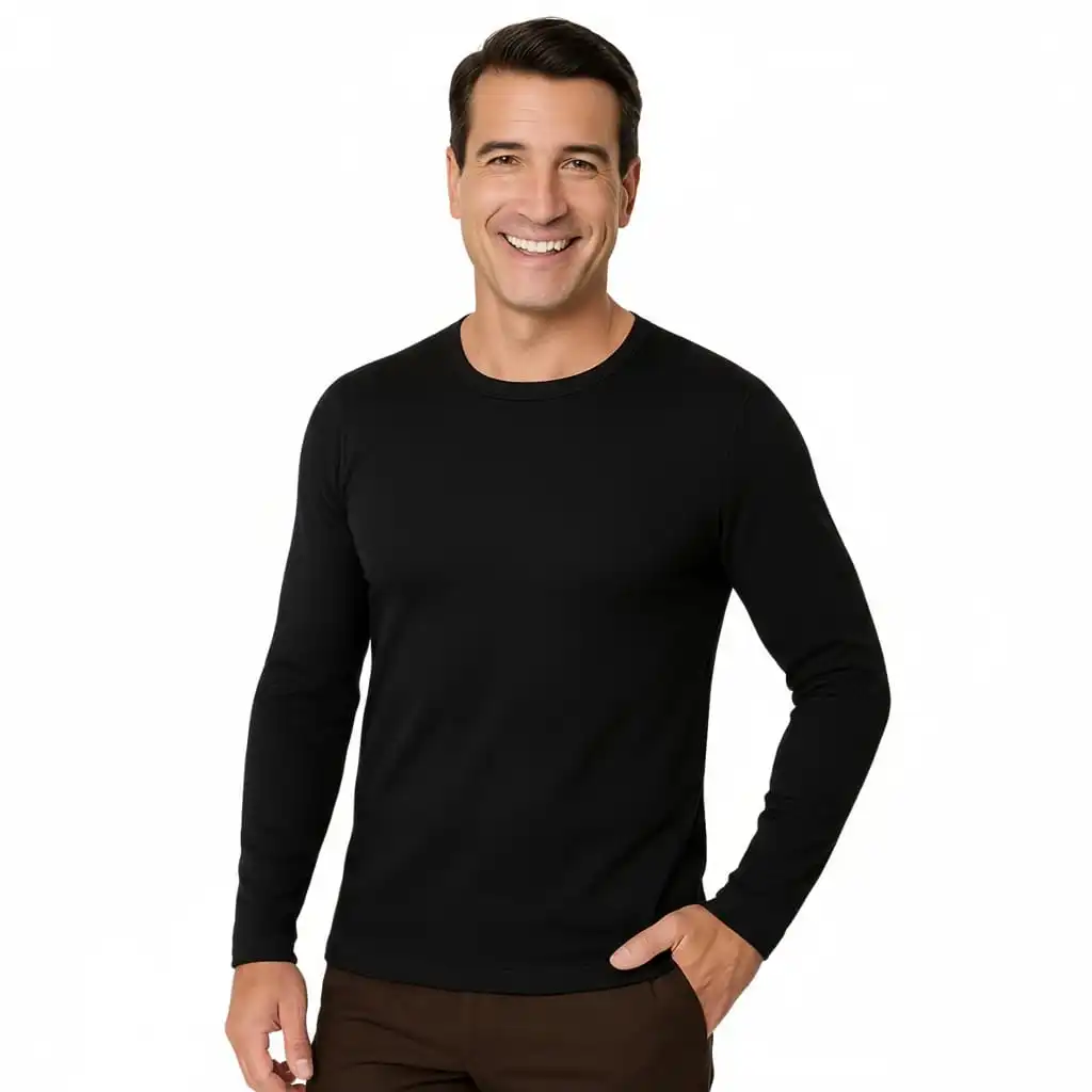 Camiseta 2ª Pele Preta Unissex - Imagem 3